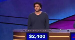 Alex Jacob Challenged On Fourth Jeopardy Appearance