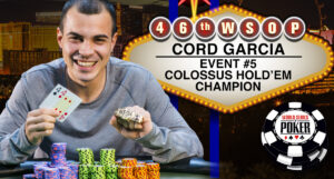 Cord Garcia Wins WSOP Colossus Event For $638,880