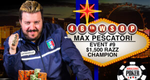 Max Pescatori Wins Third Career WSOP Bracelet