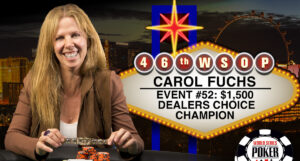 Screenwriter Wins WSOP $1,500 Dealers Choice Event