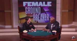 Vanessa Selbst Appears On 'Steve Harvey Show'