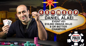 Daniel Alaei Wins Fifth Career WSOP Bracelet