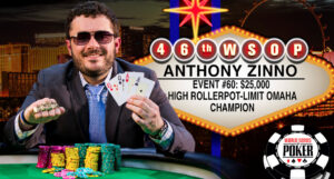 Anthony Zinno Wins 2015 WSOP $25,000 PLO