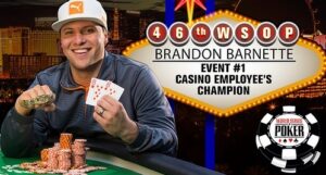 Brandon Barnette Wins First Bracelet of 2015 WSOP