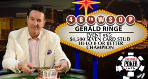 Gerald Ringe Wins WSOP $1,500 Stud 8/ob Event