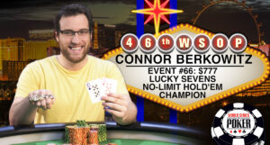 Connor Berkowitz Wins WSOP Lucky Sevens Event