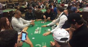 Hellmuth, Ivey Battle At Crazy Day 1 Table