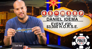 Idema Wins Third WSOP Bracelet In $3,000 H.O.R.S.E.