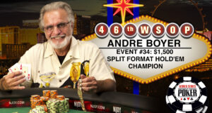 Andre Boyer Wins Second Career WSOP Bracelet