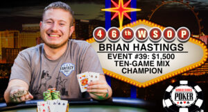 Brian Hastings Wins His 2nd Bracelet of 2015 WSOP