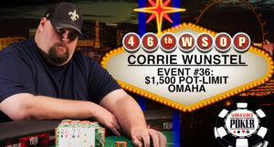 Corrie Wunstel Wins WSOP $1,500 Pot-Limit Omaha