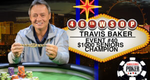 Travis Baker Wins 2015 WSOP $1,000 Seniors Event