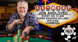 Andlovec Wins Inaugural WSOP Super Seniors Event