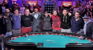 November Nine Set In 2015 WSOP Main Event