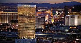 Clinton Slams Trump In Front Of His Vegas Hotel