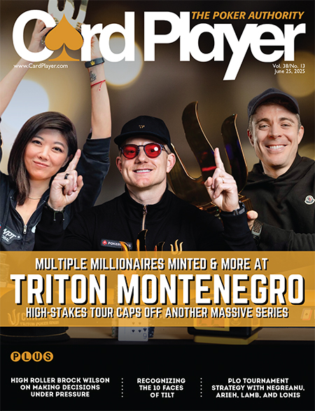 Card Player Magazine Volume 38, Issue 13
