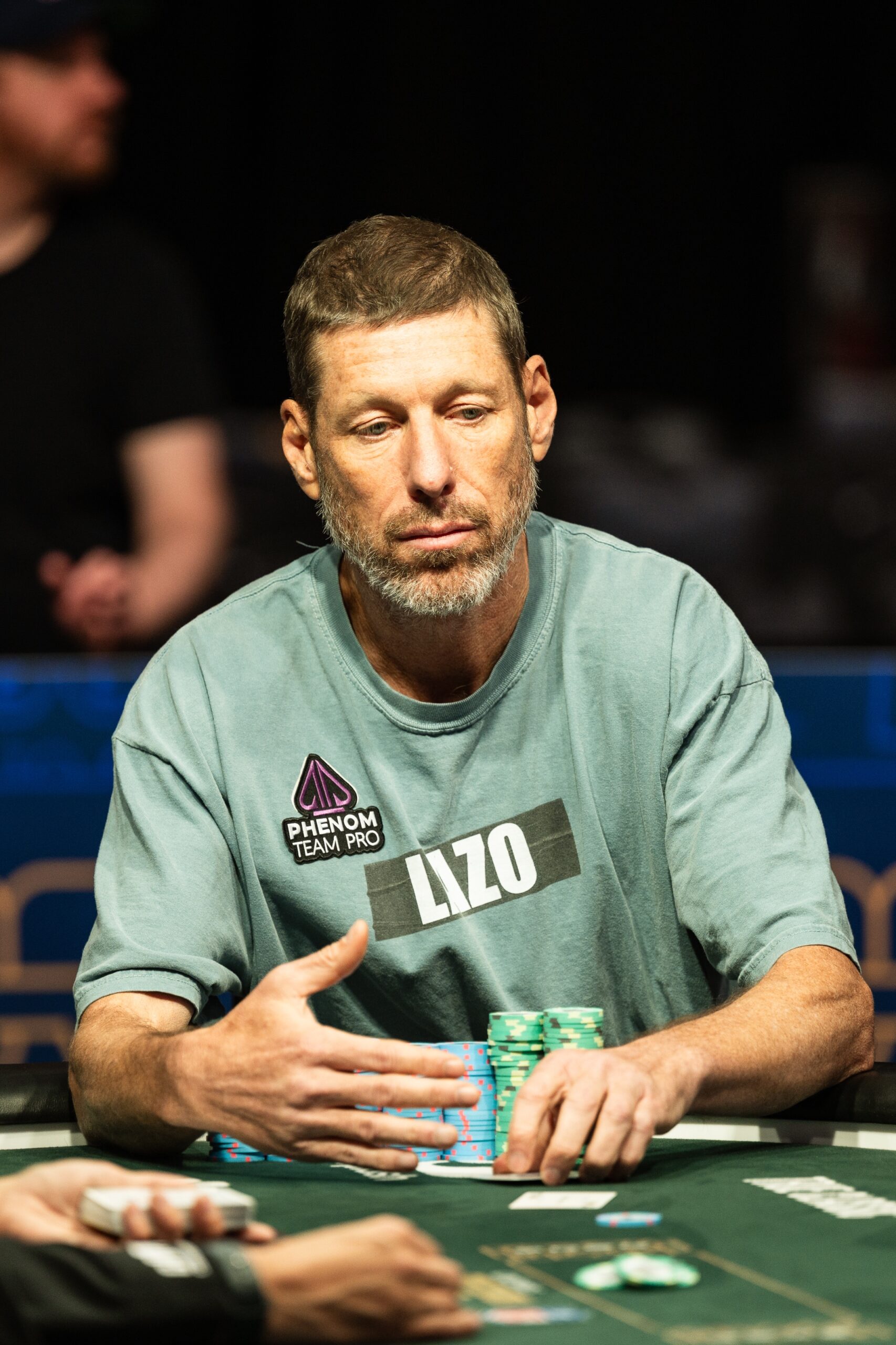 Huck Seed at the 2025 World Series of Poker.