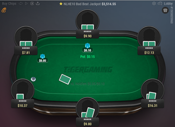 Poker en Tiger Gaming