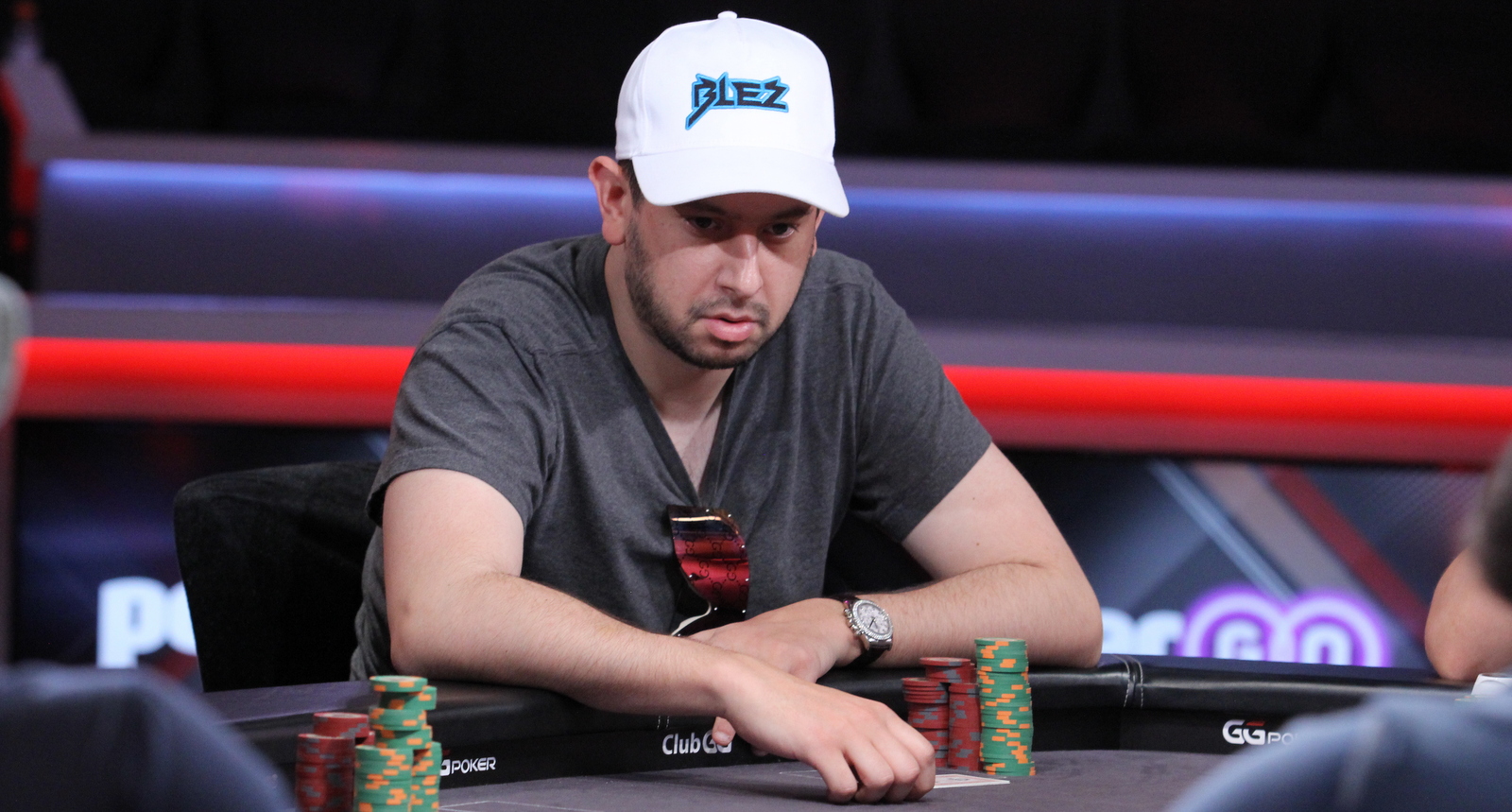Jared Bleznick at the 2022 World Series of Poker