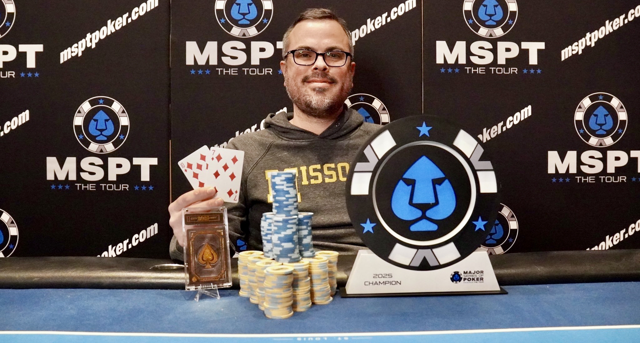 Robert Noce Wins Major Series of Poker Tour St. Louis Main Event