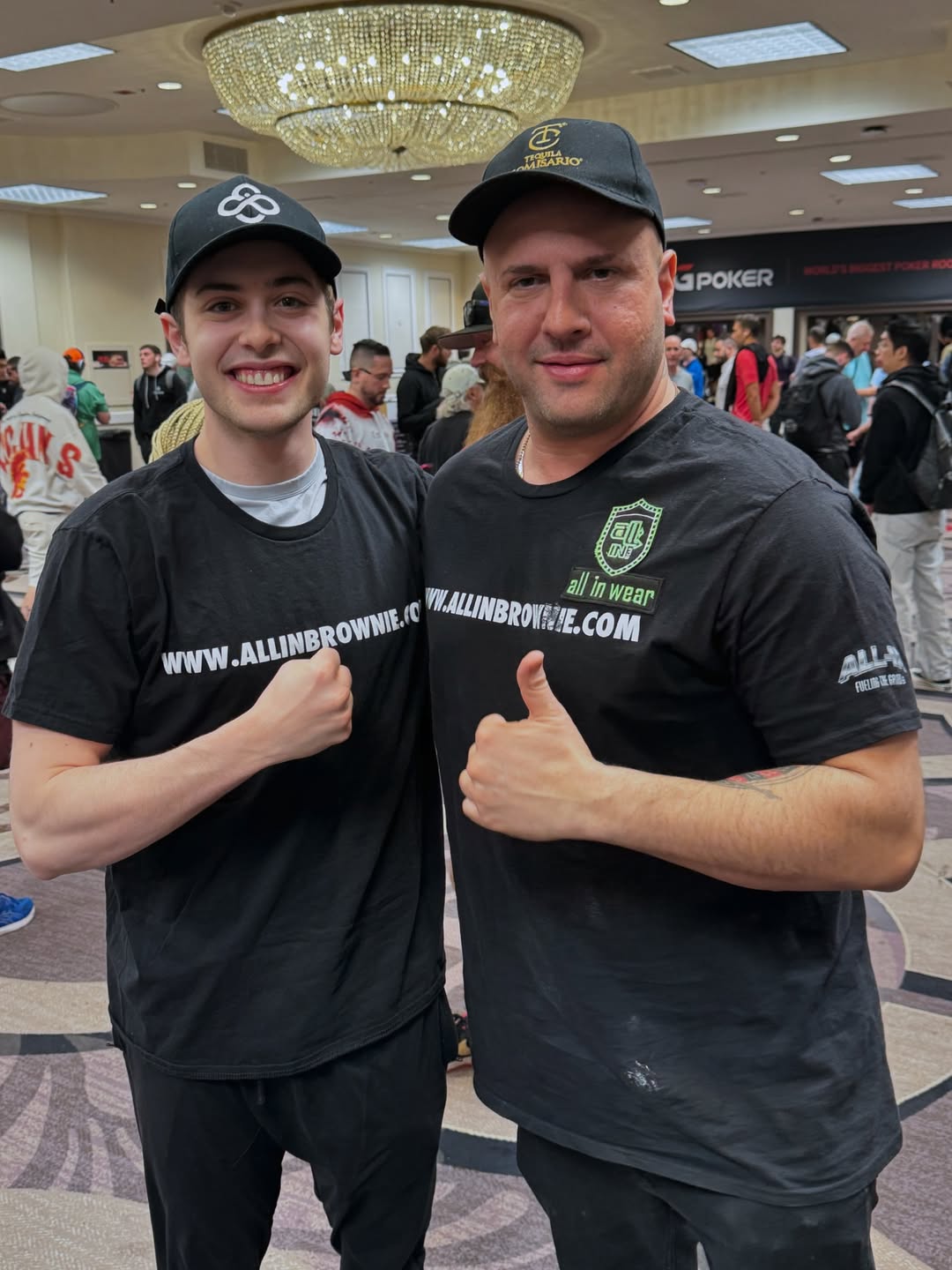 Frankie C with Michael Mizrachi
