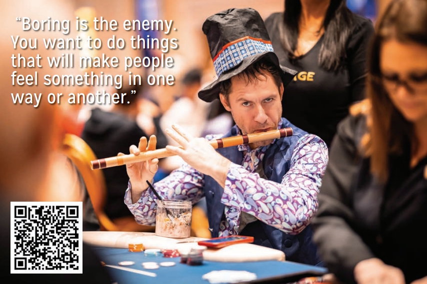 Dan Cates Not Afraid Of Having Fun At The Table