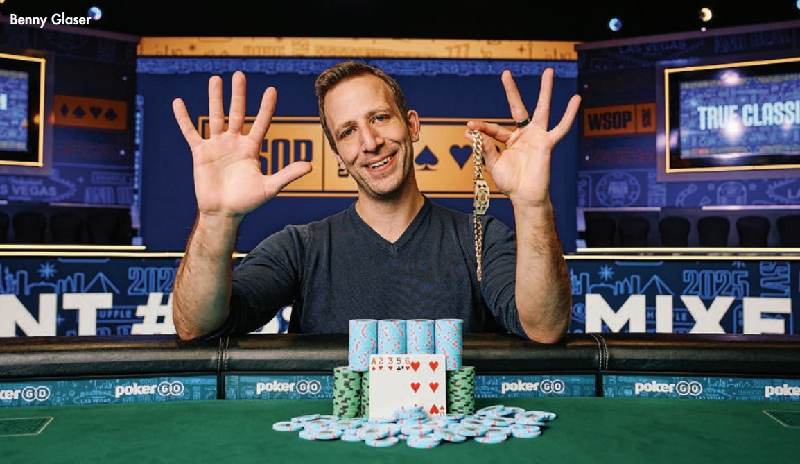 Benny Glaser Wins Three In One Summer