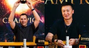 Artur Martirosian And Ding Biao Both Win Third Triton Titles