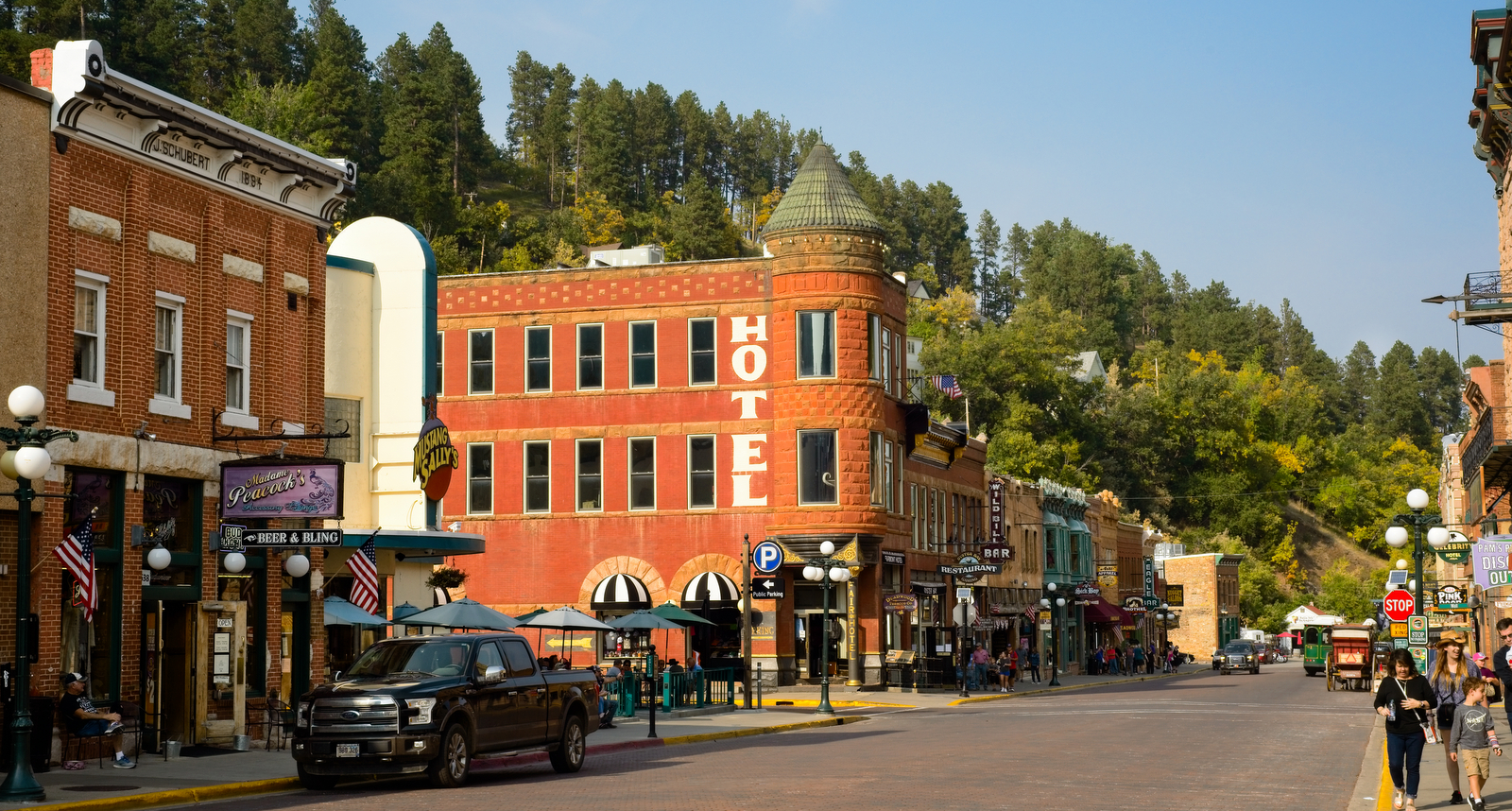 A picture of Deadwood, South Dakota