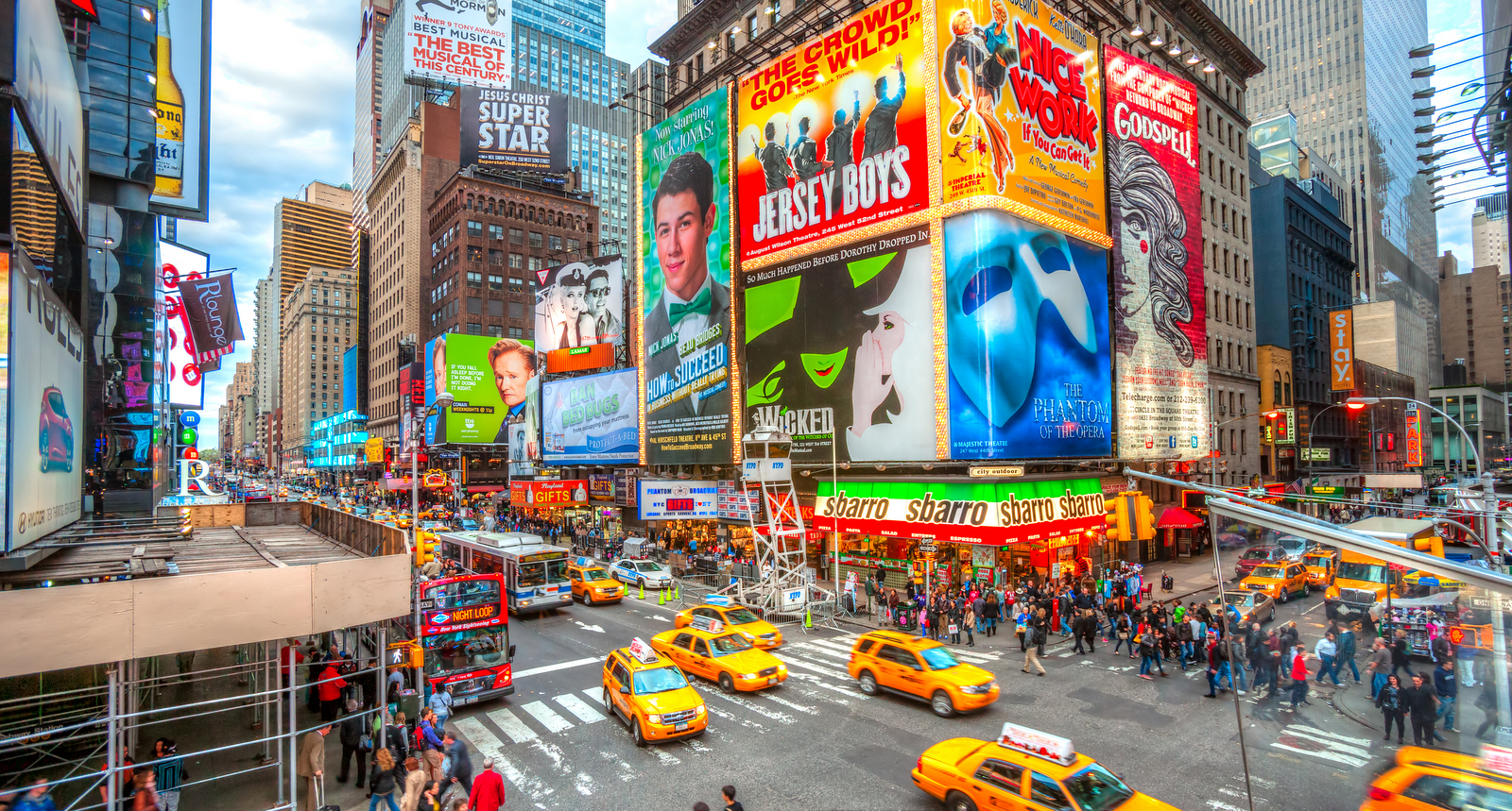 A picture of Times Square