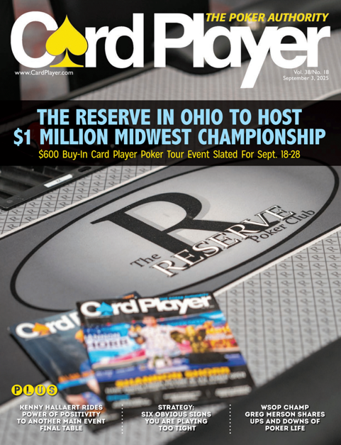 Card Player Magazine Poker Magazine