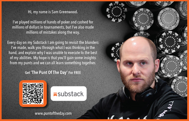 Sam Greenwood Punt Of The Day