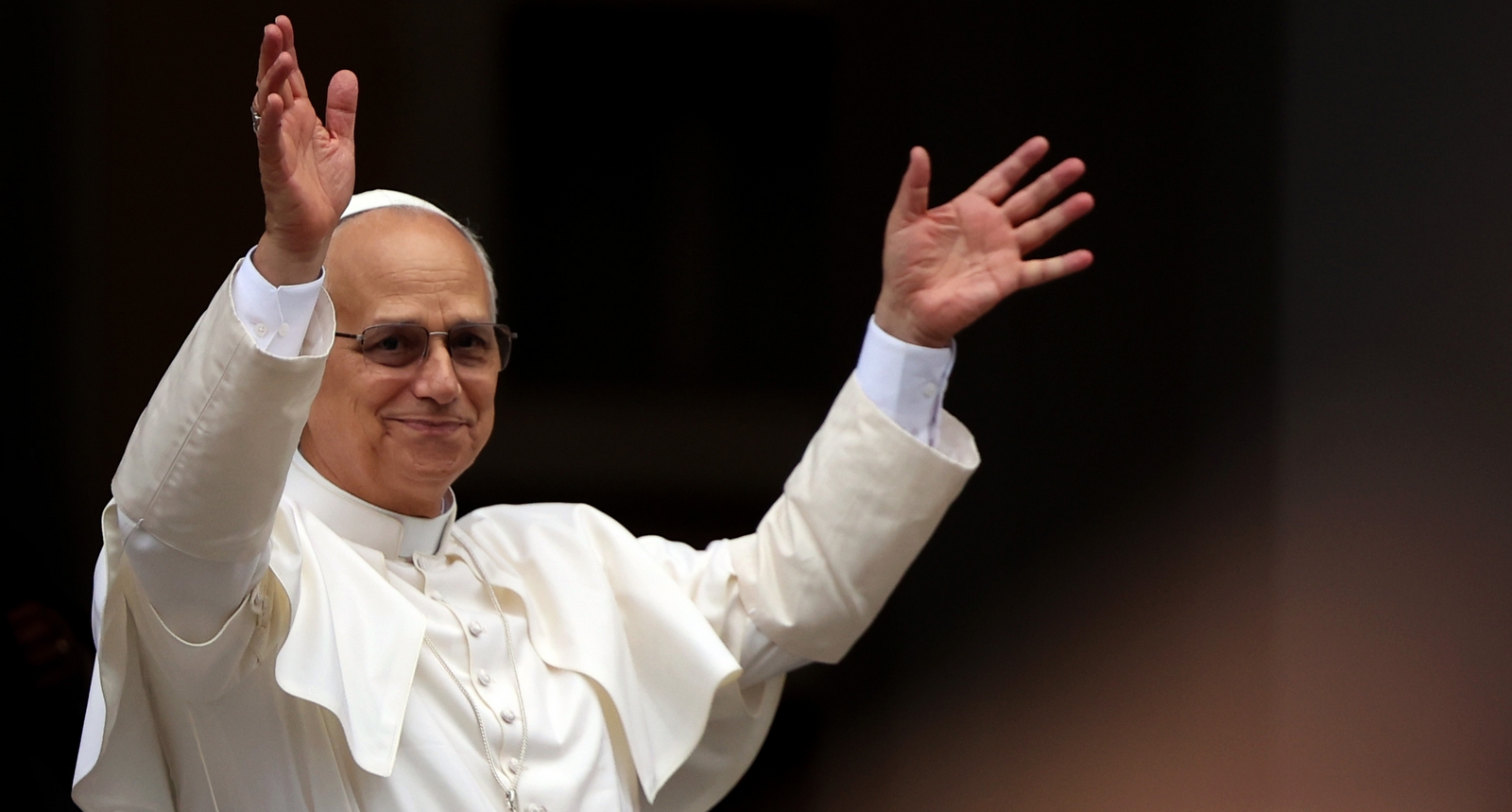 A picture of Pope Leo