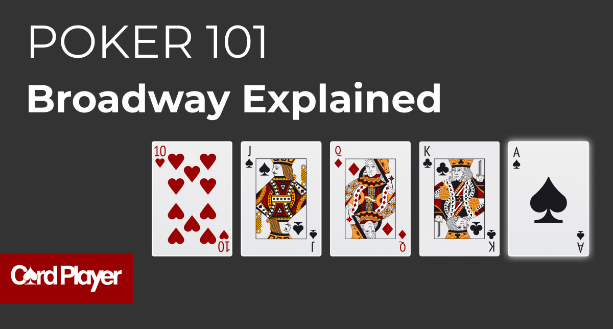 What is Broadway in Poker? • Americas Cardroom