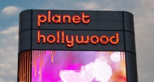 An image of Planet Hollywood's sign
