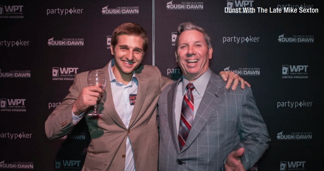 Tony Dunst With Mike Sexton