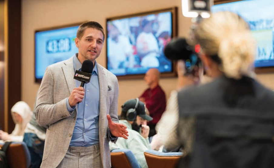 Tony Dunst In Front Of The Camera