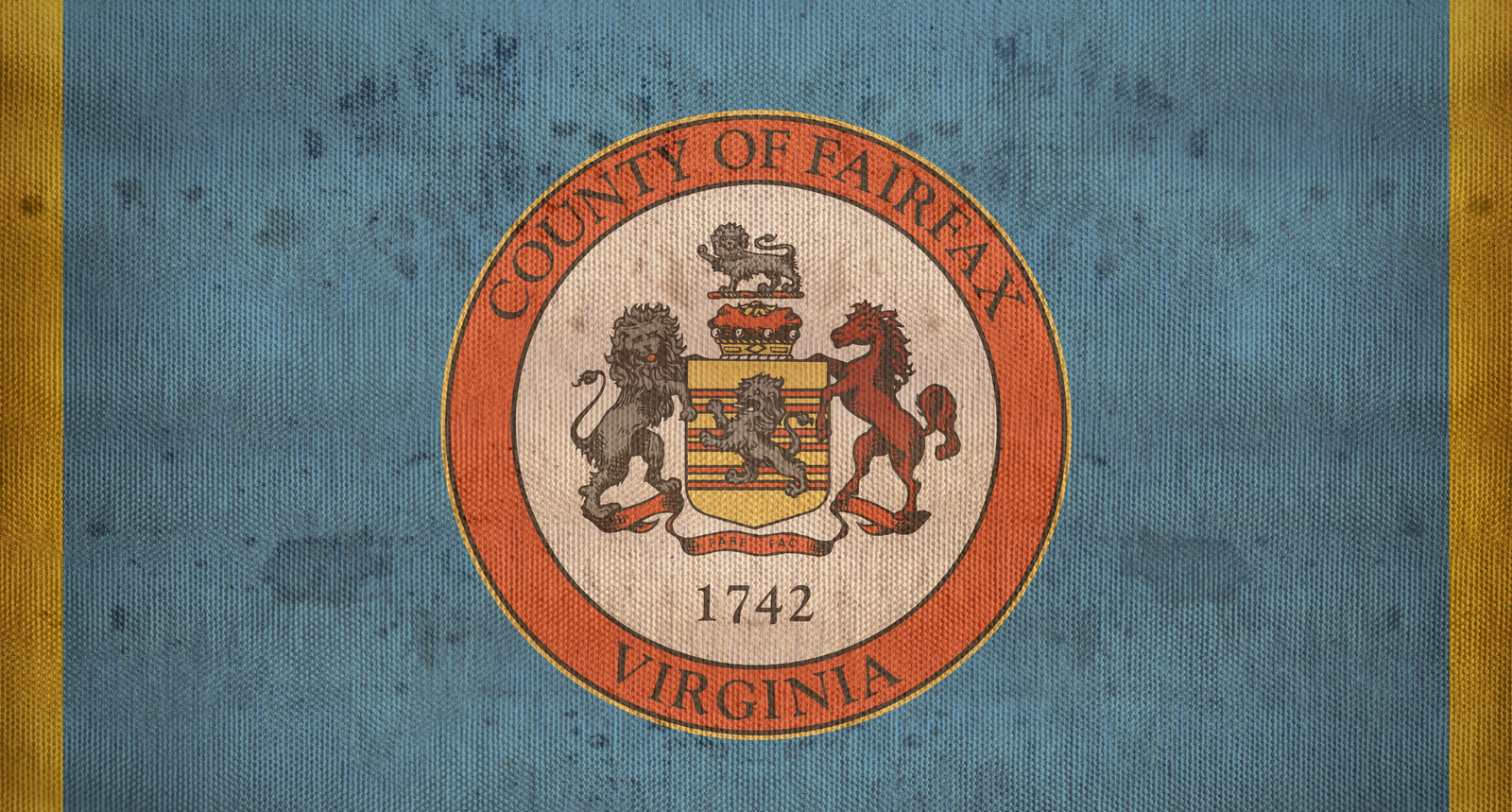 The flag of Fairfax County