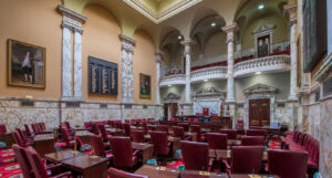 A picture of the Maryland legislature
