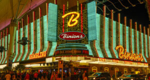 A picture of Binion's Horseshoe in Downtown Las Vegas
