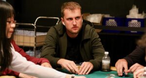 A picture of Ryan Riess at the 2019 World Series of Poker