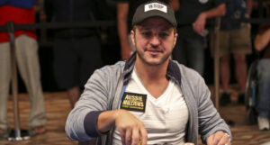 A picture of Tony Hachem in the 2012 WSOP main event