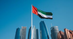 A picture of a UAE flag