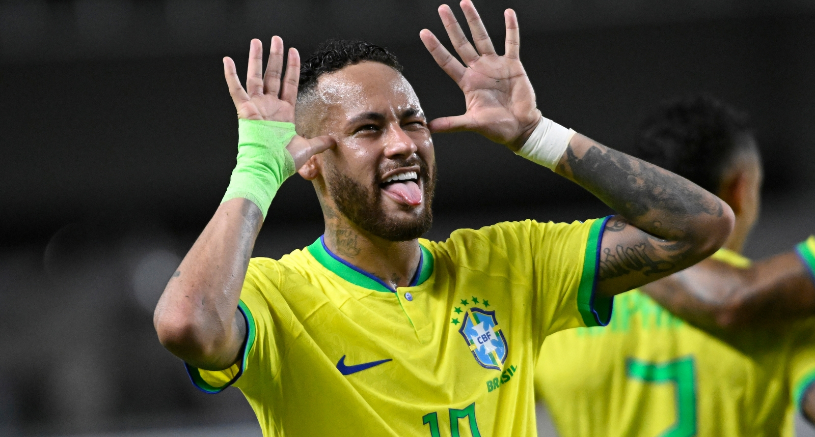 A picture of Neymar