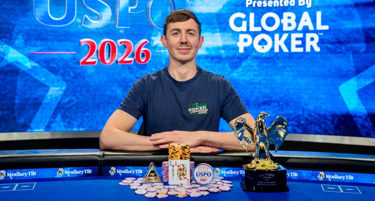 Brock Wilson Seizes Second Title At U.S. Poker Open