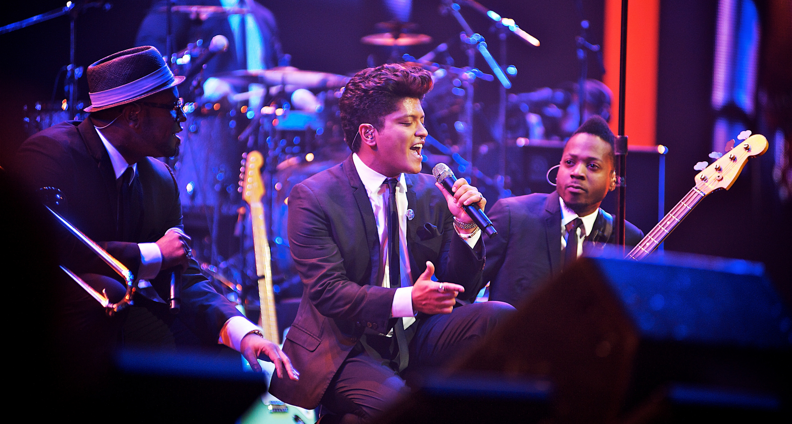 WATCH: Bruno Mars Jokes On Stage About Gambling Debt