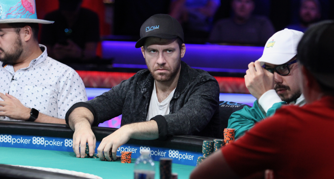 A picture of Dan Cates at the 2019 WSOP