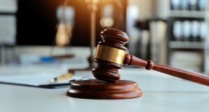 A picture of a judge's gavel