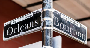 A picture of a New Orleans street sign