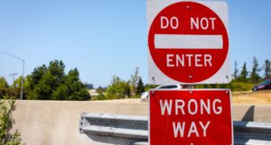 A picture of a "Do Not Enter" Sign